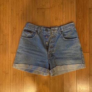 L.E.I. Vintage High Waisted Denim Shorts!